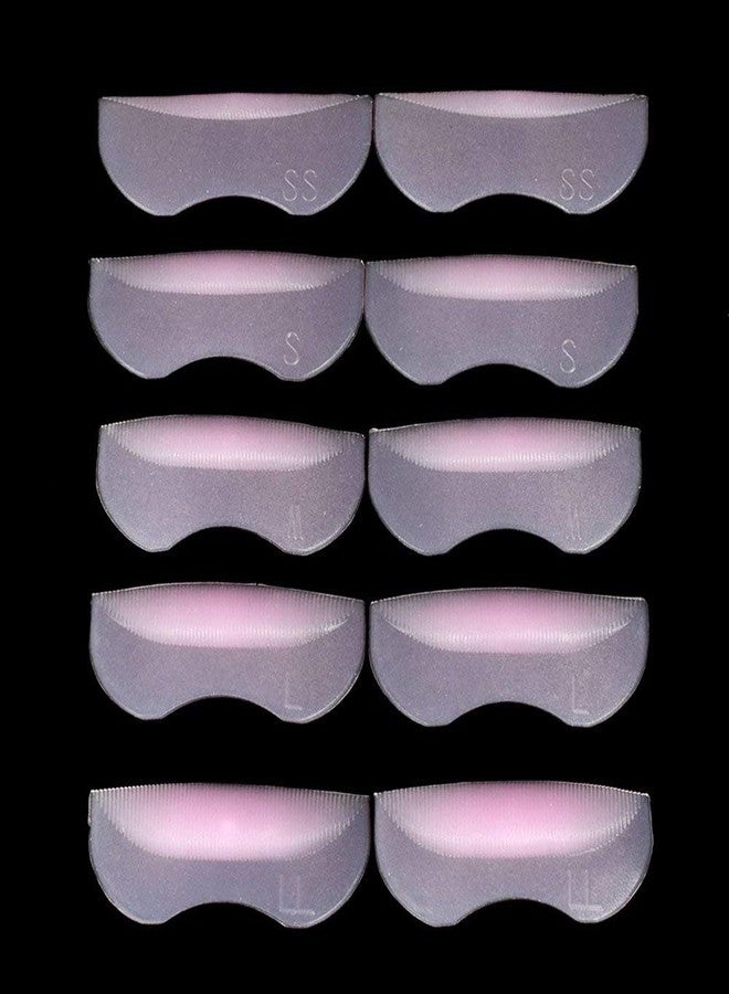 ATOMUS 5 Pairs Silicone Durable Eyelash Permanent Perm Curler Curling Root Lifting False Fake Eyelash Shield Pads - Image 3