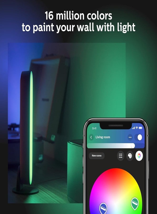 Philips Hue White & Color Ambiance Play Light Bar Single Pack, Smart LED Light, Works with Alexa Google Assistant, 16 Million Colors, Hue Bridge Required, Sync TV Movies Music Games, W/Cleaning Cloth - Image 5