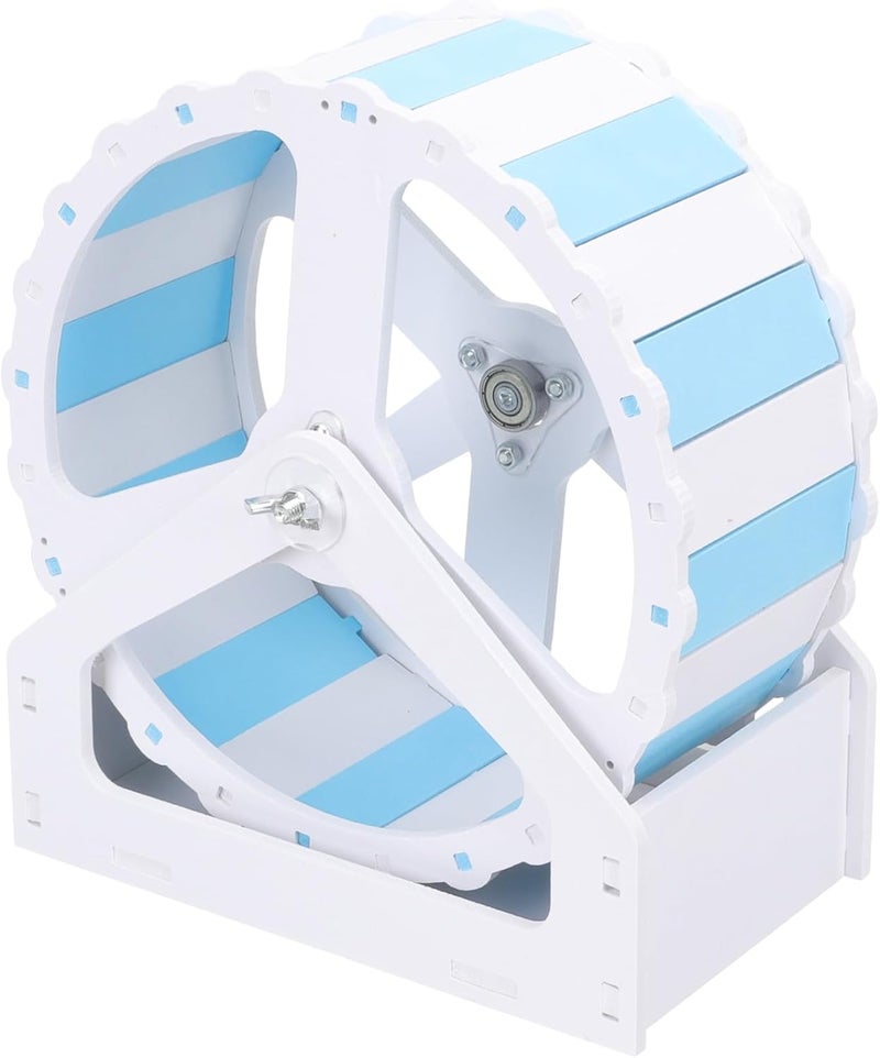 Unomor Hamster Exercise Wheel Low Noise Running Wheel for Small Animals 8 Inch Plastic for Hamsters Chinchillas Gerbils and Hedgehogs - Image 1
