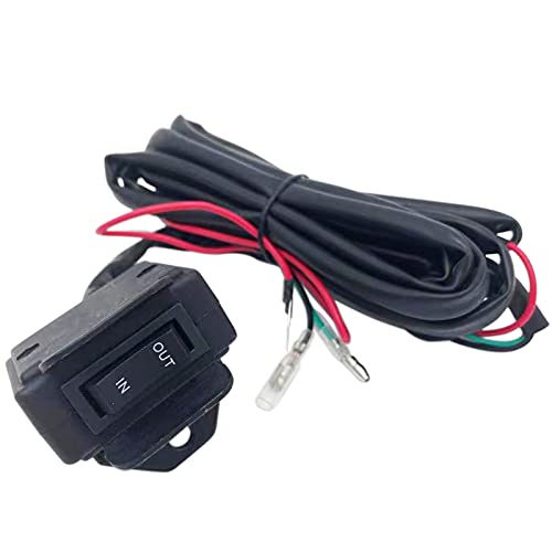 JooFn Heavy Duty ATV/UTV Winch Replacement Rocker Handlebar Control Switch - Image 1