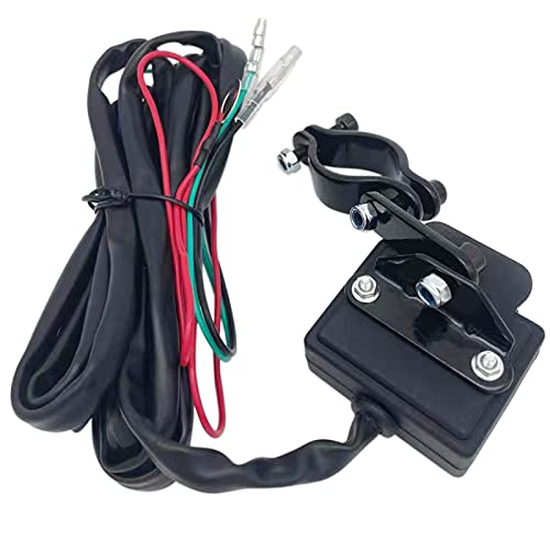 JooFn Heavy Duty ATV/UTV Winch Replacement Rocker Handlebar Control Switch - Image 2