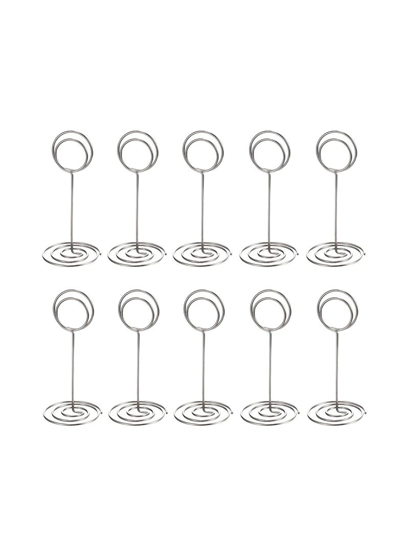 Y&D 20 Pcs Table Number Holders Place Card Holder Photo Picture for Wedding Birthday Party - Image 2