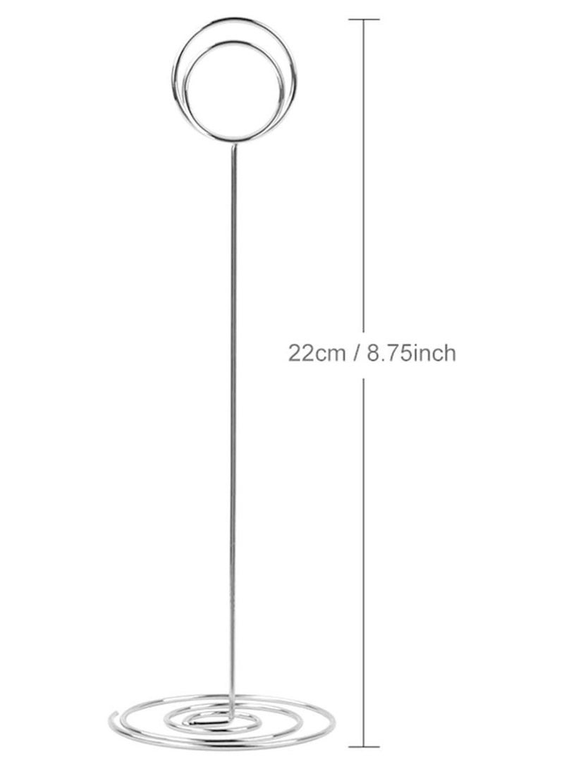 Y&D 20 Pcs Table Number Holders Place Card Holder Photo Picture for Wedding Birthday Party - Image 5