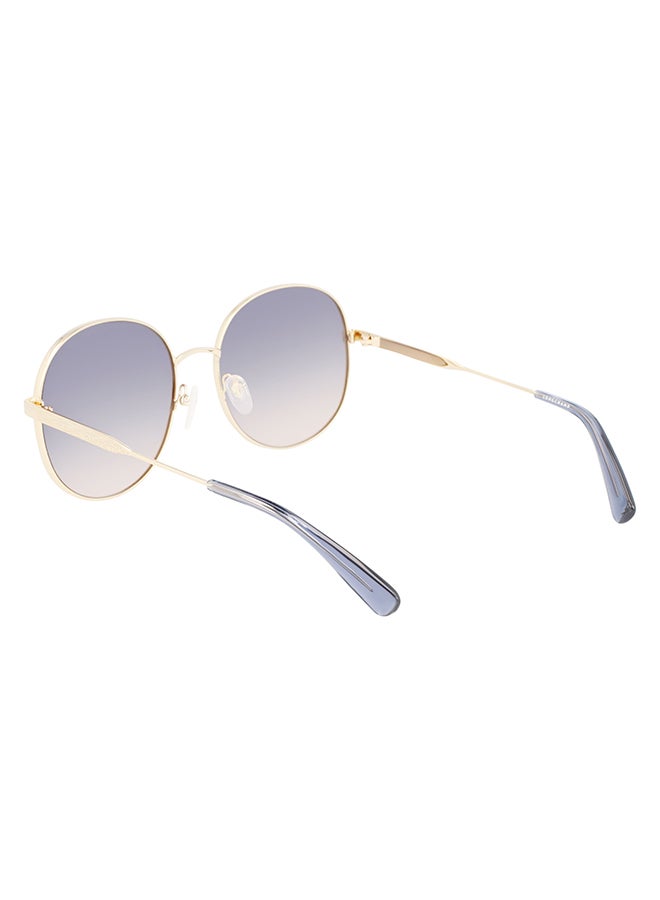 Longchamp نظارة شمسية دائرية للنساء مع حماية من الأشعة فوق البنفسجية - LO161S-704-5919 - مقاس العدسة: 59 مم - Image 3