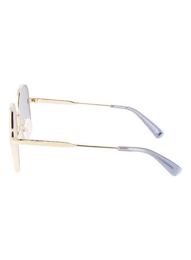 Longchamp نظارة شمسية دائرية للنساء مع حماية من الأشعة فوق البنفسجية - LO161S-704-5919 - مقاس العدسة: 59 مم - Image 2