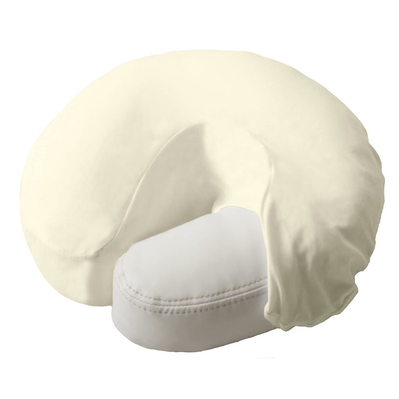 Earthlite Premium Microfiber Massage Sheet Set - Silky  Wrinkle Resistant  Quick Drying  3piece Set (Fitted  Top  Face Pillow Cover)  Cream  Full  31862 - Image 3