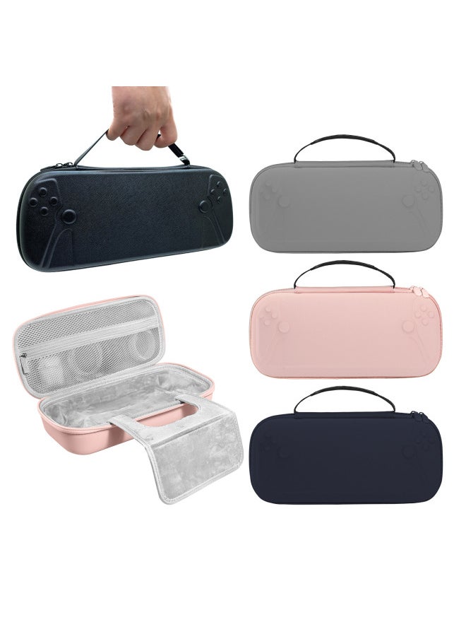 Generic For Sony PlayStation Portal Handset Hard Pack PS5 Streaming Portable Storage Bag High Quality-Model:Pu High-end Powder (fixed Hand Rope + Bracket Inner Support)  - Image 3