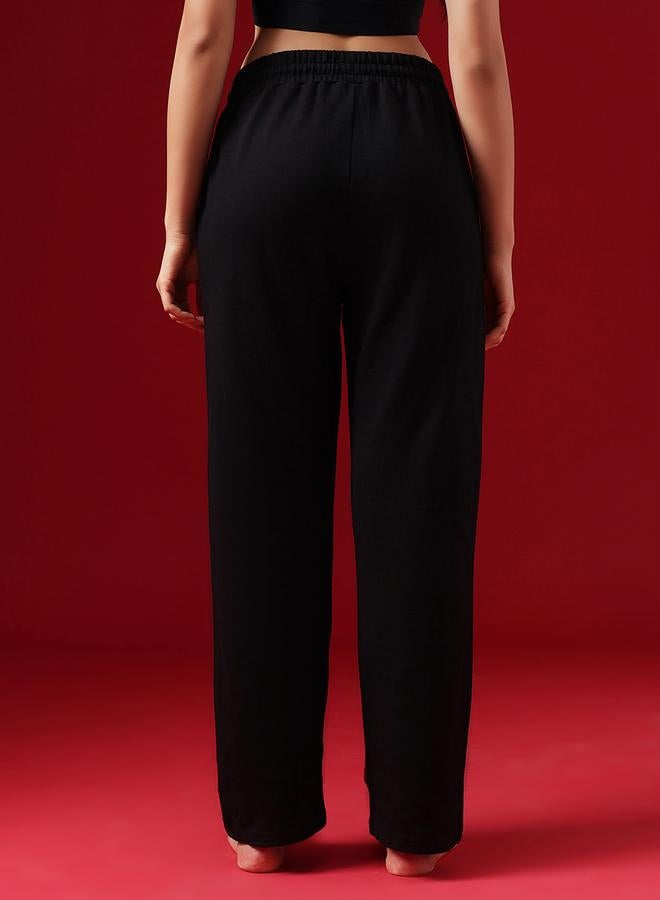 Clovia Solid Terry Cotton Pyjama - Image 5