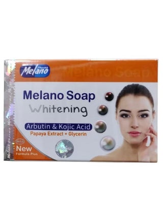 Melano Pharma Melano Soap Whitening Arbutin And Kojic Acid Papaya Extract  100 g | Best Price Egypt | Cairo, Giza