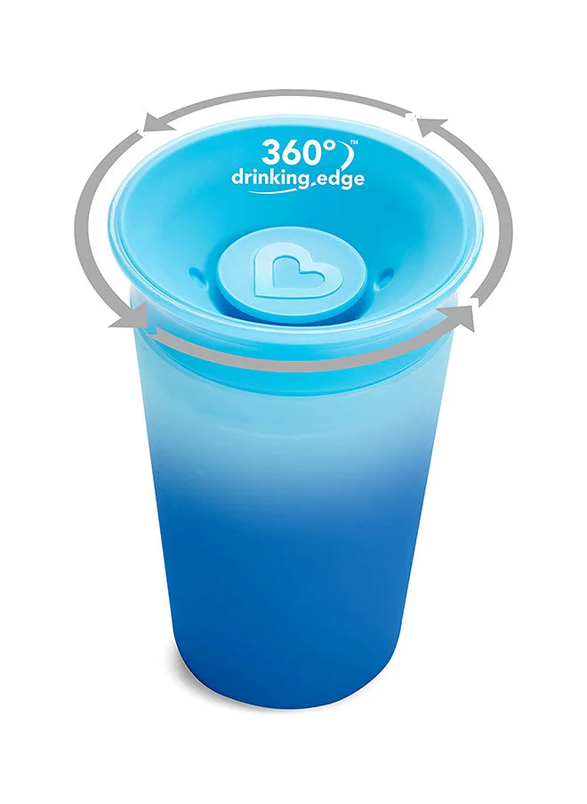 Munchkin Miracle 360° Colour Changing Sippy Cup 9 Oz/ 266ml Blue