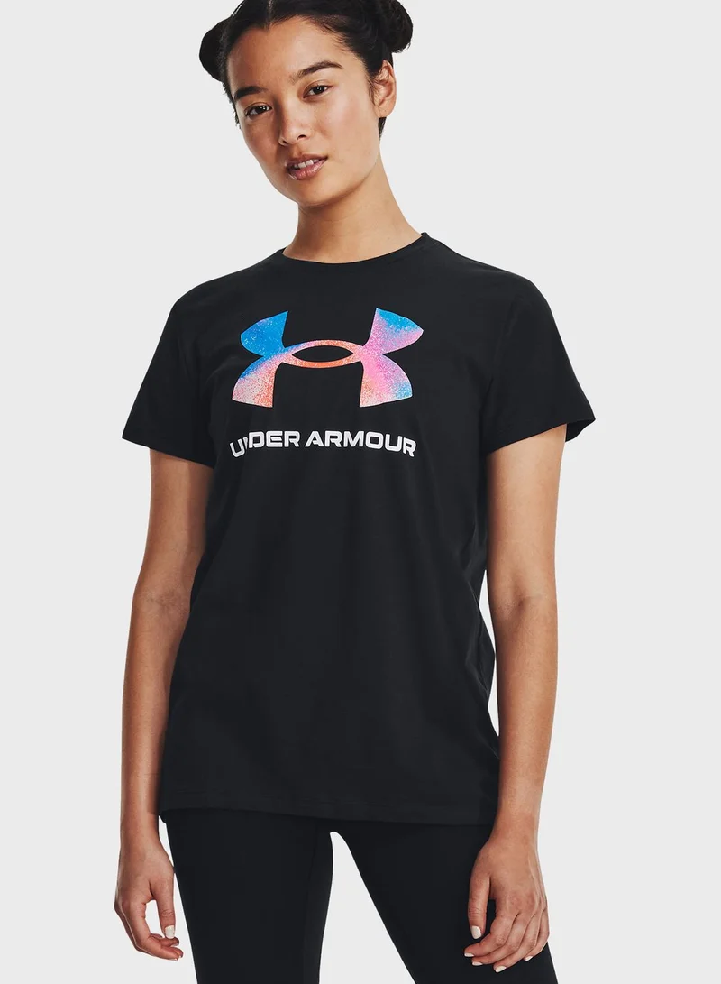 UNDER ARMOUR Sportstyle Logo T-Shirt