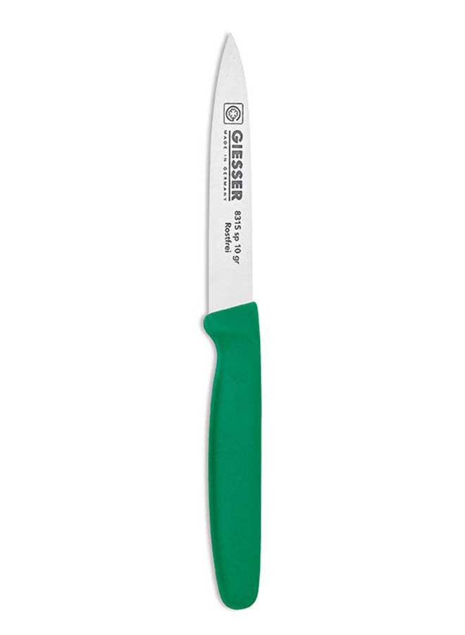 Giesser Messer Paring Knife 10cm - Green handle