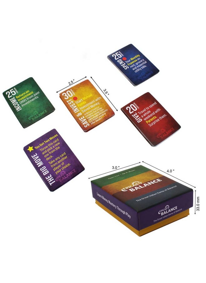 Positively Perfect - Positively Perfect Epically Balance : Quick Play Money Game for Children, for Age 10-99 Years, 2-4 Players - Image 1