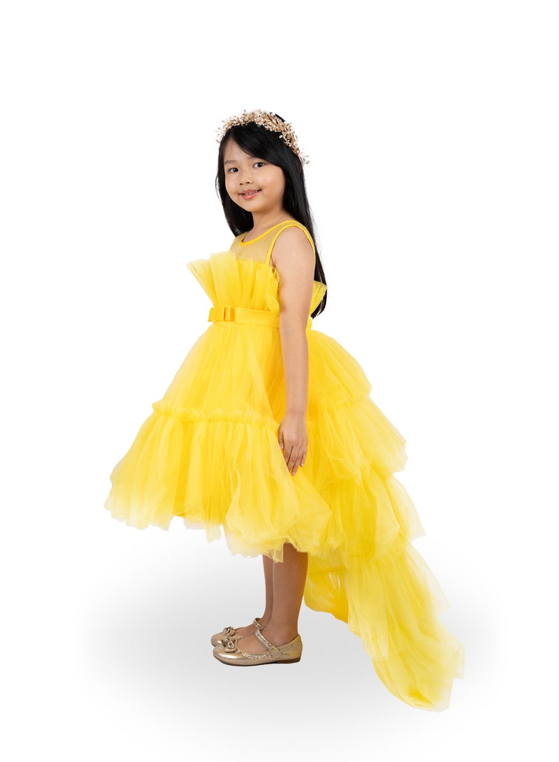 دىدانيالا فستان أصفر تول هاي لو - Image 2