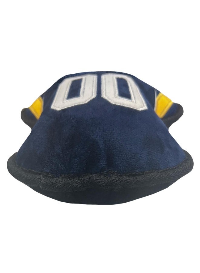 Pets First The 1st Ever Tough but Smooth Dog Toy NCAA Michigan Wolverines Football Jersey Tough Pet Toy. A Premium Quality Doggie Toy with Built-in Squeaker. Sports Fans Favorite Chew Toy - Image 3
