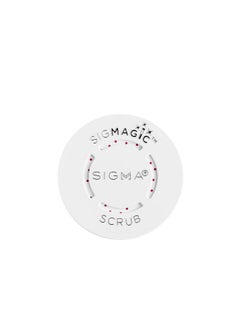 Sigma Beauty Portable 2-In-1 Sigmagic Scrub - Solid, Professional Grade Makeup Brush Cleaner With Silicone Texture To Quickly And Effectively Remove Makeup Residue & Build Up On Makeup Brushes (1Pc)  - Image 2