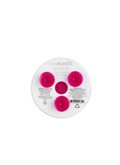 Sigma Beauty Portable 2-In-1 Sigmagic Scrub - Solid, Professional Grade Makeup Brush Cleaner With Silicone Texture To Quickly And Effectively Remove Makeup Residue & Build Up On Makeup Brushes (1Pc)  - Image 3