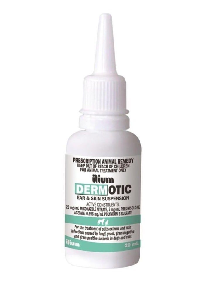 Generic - ilium Dermotic Ear & Skin Suspension 20ml for dogs and cats - Image 1