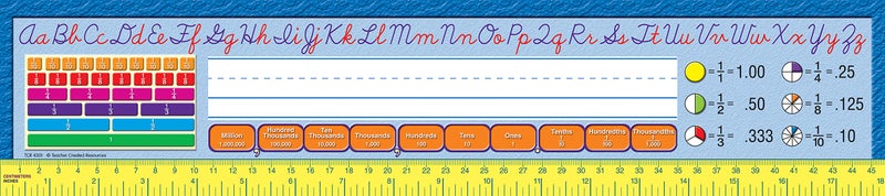 Teacher Created Resources Cursive Writing 2 Super Jumbo Name Plates (TCR4301), Small - Image 1