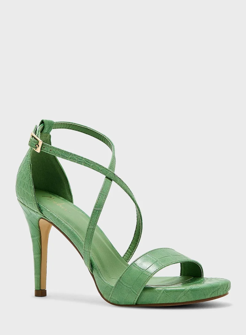 MENBUR Ankle Straps High Heel Sandals