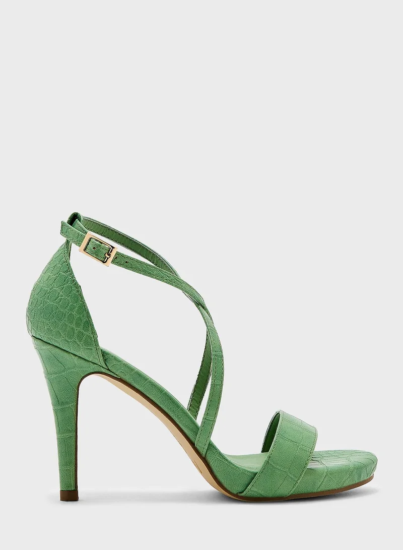 MENBUR Ankle Straps High Heel Sandals