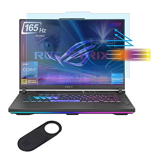 MUBUY-GOL Eye Protection Screen Protector for ROG Strix G16 Gaming Laptop Zephyrus G16 M16 Zephyrus Duo 16 Flow X16 Strix Scar 16 ROG 16 Gaming Laptop Eye Protection Blue Light Glare UV Blocking Filte