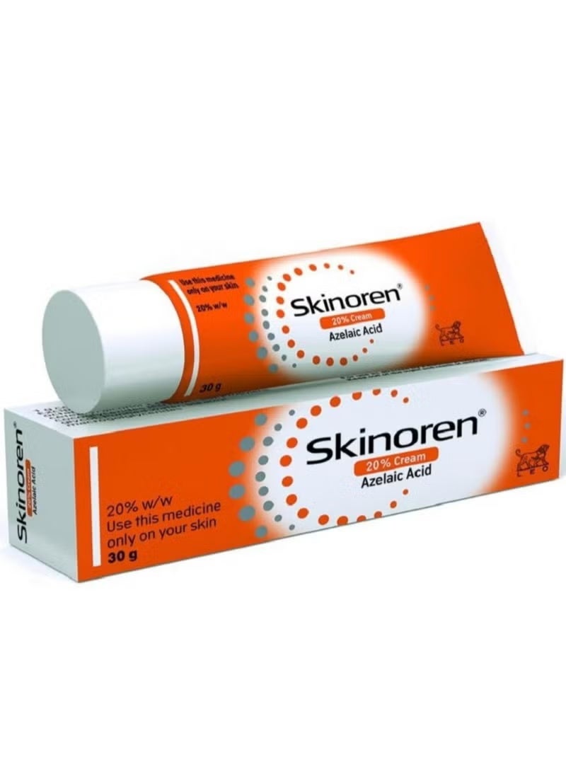 Skinoren Original Freshness Cream to Lighten the Skin, Treat pimples, Melasma and Acne 30g