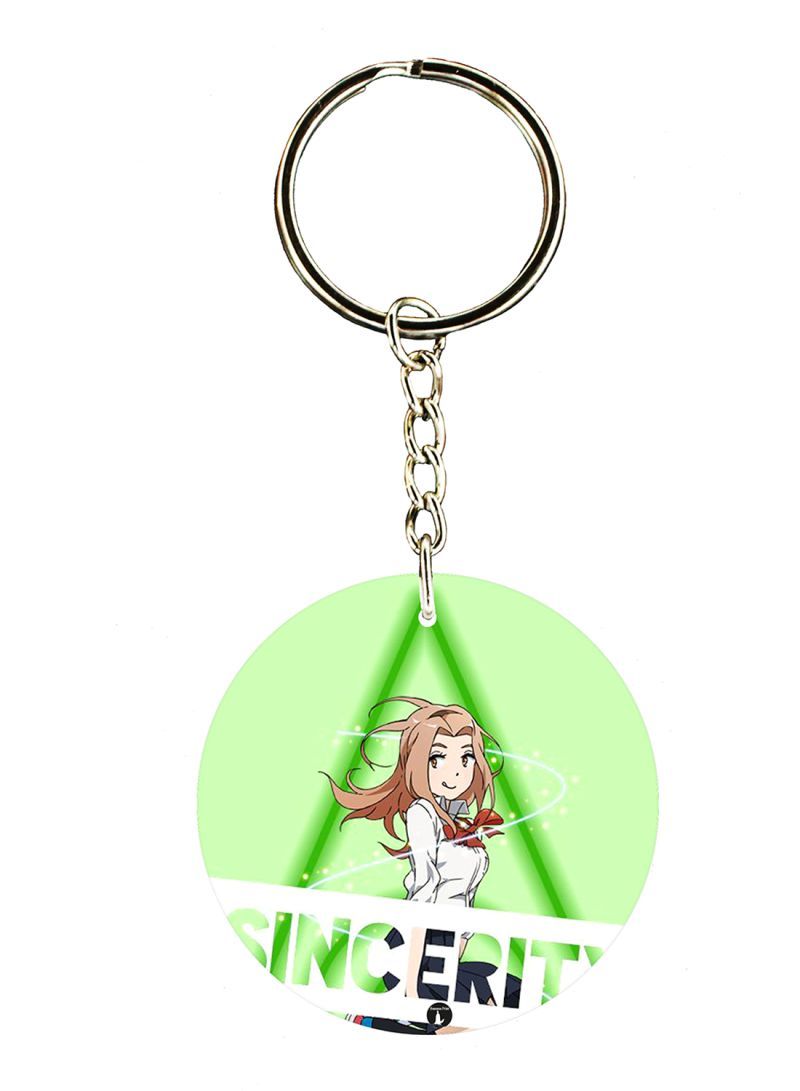 RKN Anime Digimon Double Side Printed Keychain