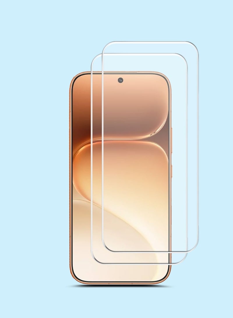 GMAX [2 PACK] Honor 600 Pro 5G 2026 / Honor 600 5G 2026 GMAX Premium Series Curved Edges 9H 2.5D Tempered Glass Screen Protector - Clear - Image 1