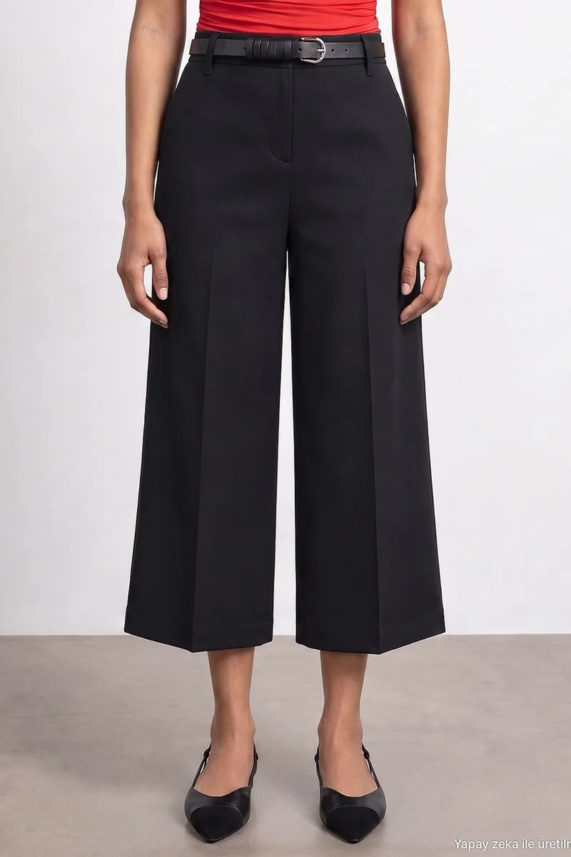Dilvin Black DILVIN Women's Straight-Leg Pants for Women | Best Price UAE