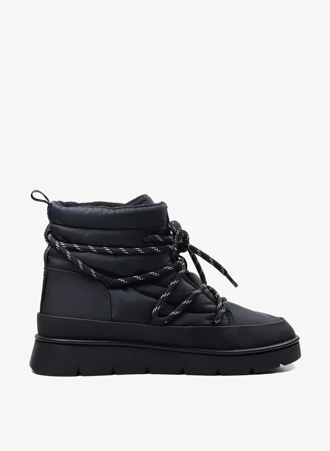 جاب Women's Lace-Up High Shaft Boots