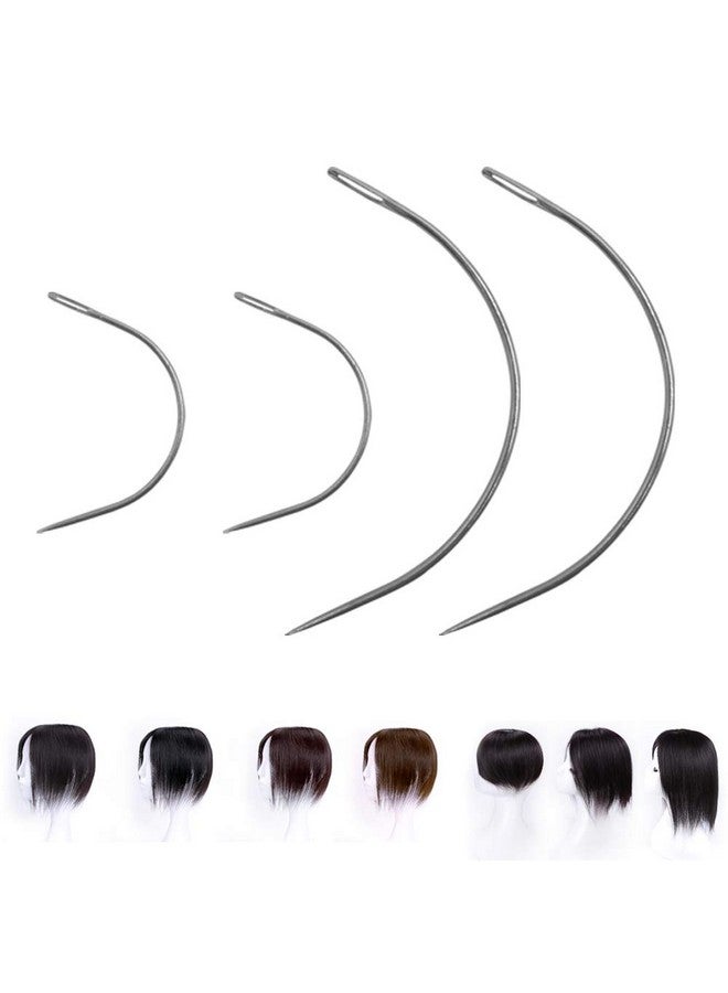 سورس تون مجموعة من 17 إبرة يدوية منزلية شديدة التحمل وخيط تنجيد قوي للغاية، و7 أنماط من إبر خياطة الجلد والقماش من SourceTon و3 ألوان من خيوط النايلون (50 ياردة من كل خيط) - Image 5