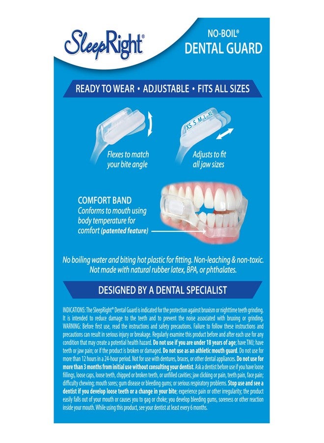 SleepRight Select-Comfort Dental Guard (New Version) - Sleeping Teeth Guard - Mouth Guard to Prevent Teeth Grinding - Image 2