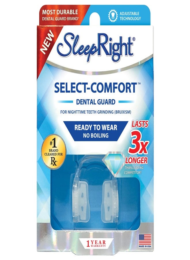 SleepRight Select-Comfort Dental Guard (New Version) - Sleeping Teeth Guard - Mouth Guard to Prevent Teeth Grinding - Image 1