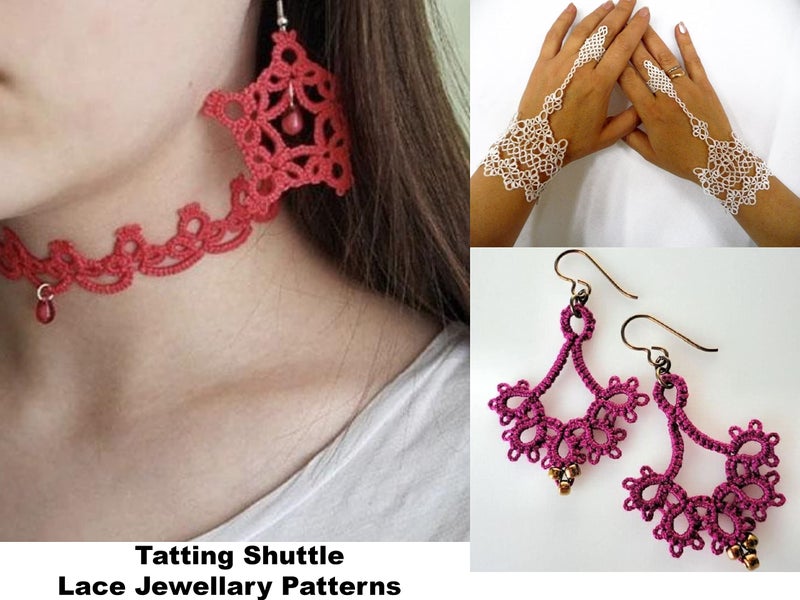 Artonezt Crochet Hooks Needle Ergonomic Knitting Needle with Soft Grip Handles Hook 4.0mm Length 14cm + Tatting Shuttle with Bobbin DIY Weaving Crafts - Image 5