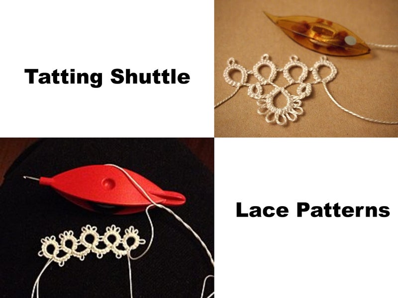 Artonezt Crochet Hooks Needle Ergonomic Knitting Needle with Soft Grip Handles Hook 4.0mm Length 14cm + Tatting Shuttle with Bobbin DIY Weaving Crafts - Image 4