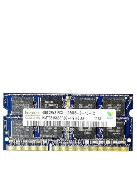 وحدة ذاكرة Hynix HMT351S6BFR8C-H9 DDR3-1333MHz PC3-10600 CL9 204-Pin Single Rank سعة 4 جيجابايت