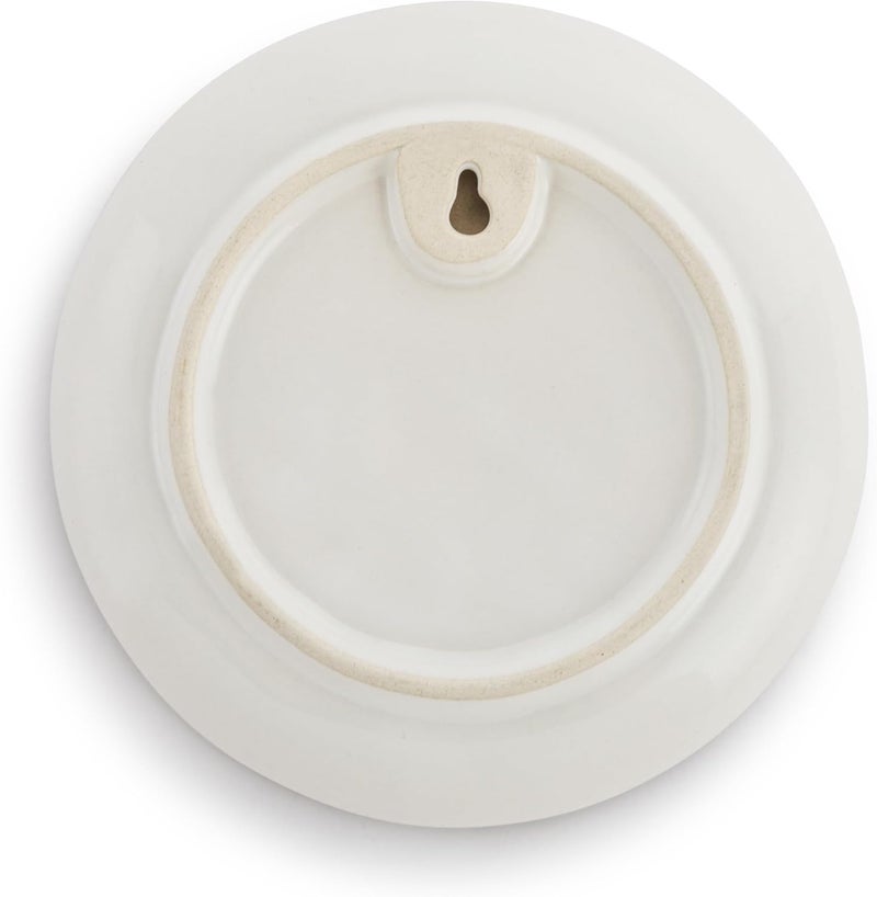 DEMDACO Decorative Serving Dining Dish Appetizer Plate 5 Inch Ceramic Stoneware Sunflower - Image 3