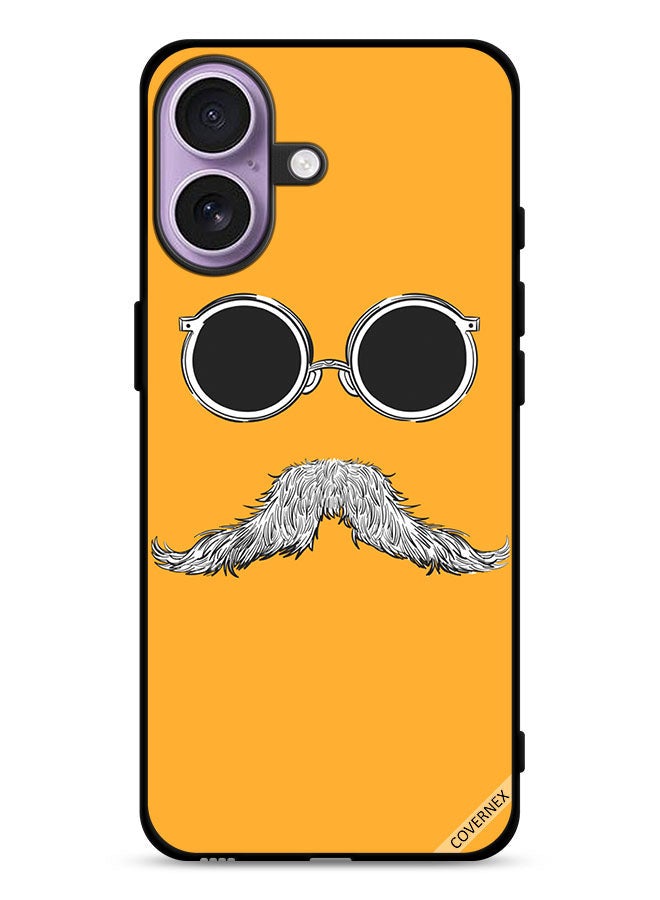 Covernex Apple iPhone 17 Protective Case Cover Glasses And Mustache Art - Image 1