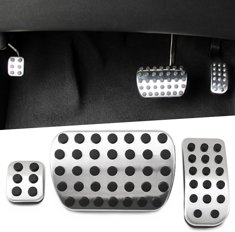 Wivplex Stainless Steel Car Pedal Pads Cover for Benz - Image 2