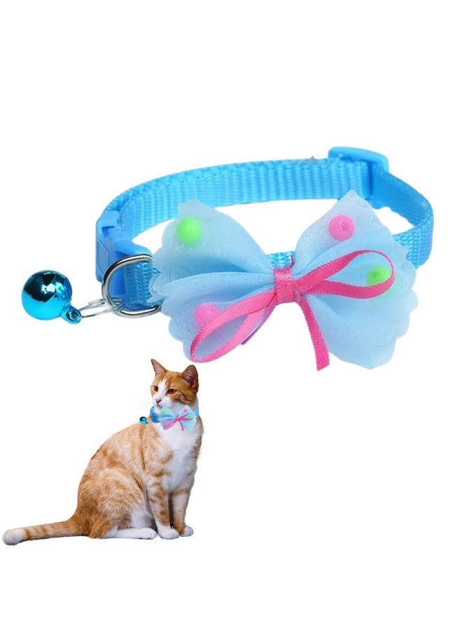 Western Era Cat Bow Collar Bell Is A Chic And Secure Accessory Crafted For Your Furry Companion. This Stylish Pet Adornment Not Only Ensures Safety But Also Adds A Touch Of Elegance. - Image 1