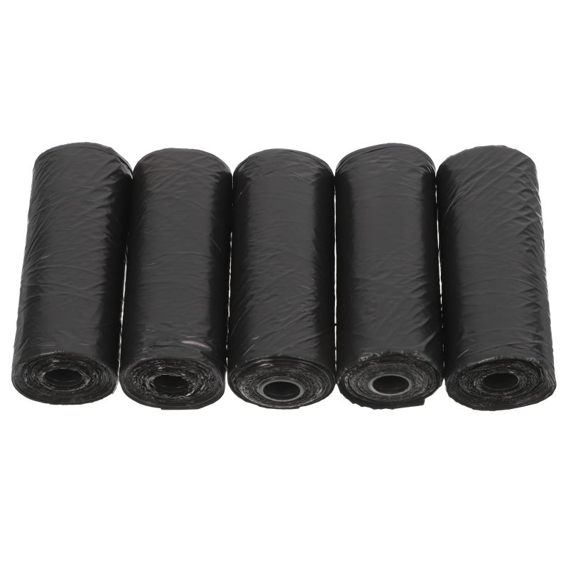 أكياس قمامة مظلمة صغيرة الحجم 100 قطعة، أكياس نفايات محمولة لمكتب، مناسبة للتخلص من نفايات الحيوانات الأليفة - Image 2