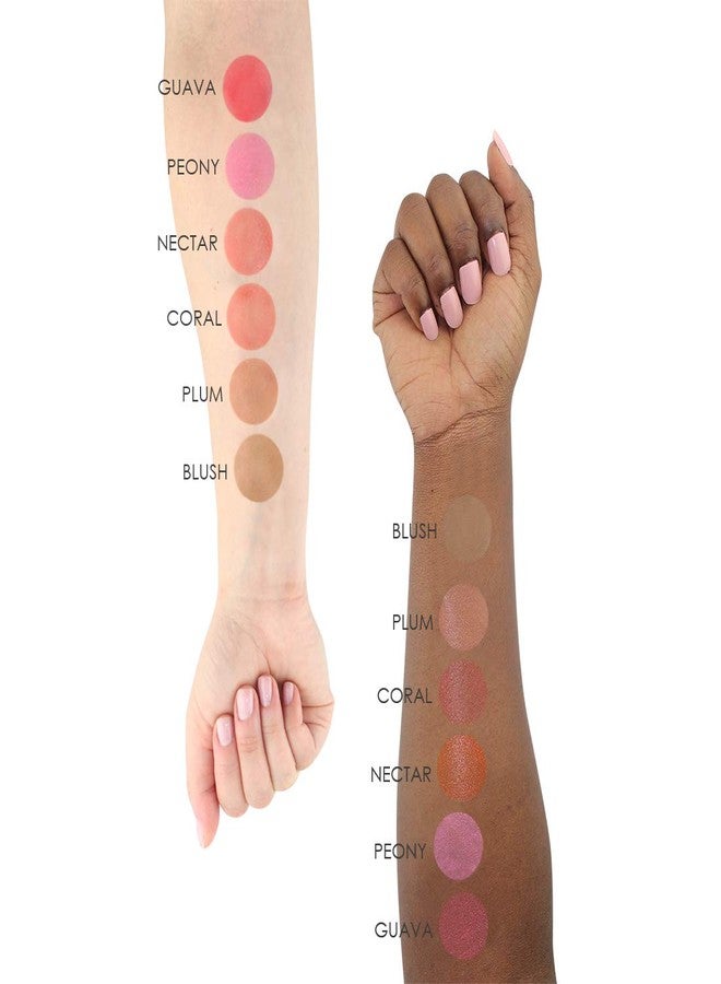 TEMPTU S/B Silicone-Based Airbrush Blush Starter Set: Long-Wear Makeup, Dewy Buildable Formula Brightens Complexion With Natural Flush Of Color | All Skin Types | Includes 6 Shades - Image 2