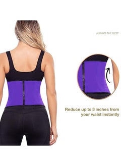 DubaiGallery Bodyshaper Cincher Shapewear 3 Row Hook Latex Waist Trainer Sports Corset Girdle  - Image 3