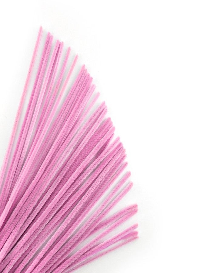 Multicraft Imports Krafty Kids Chenille Stems (40 Pack), 6mm by 12", Light Pink - Image 2
