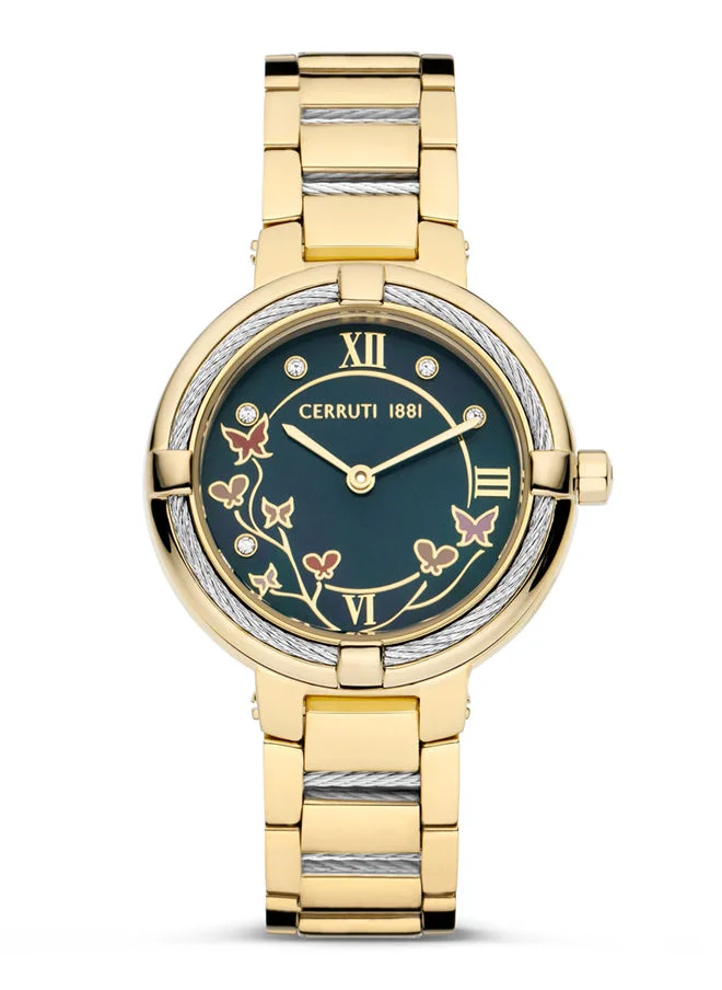 CERRUTI 1881 Cerruti Watch for Women - Black Dial - 34 MM