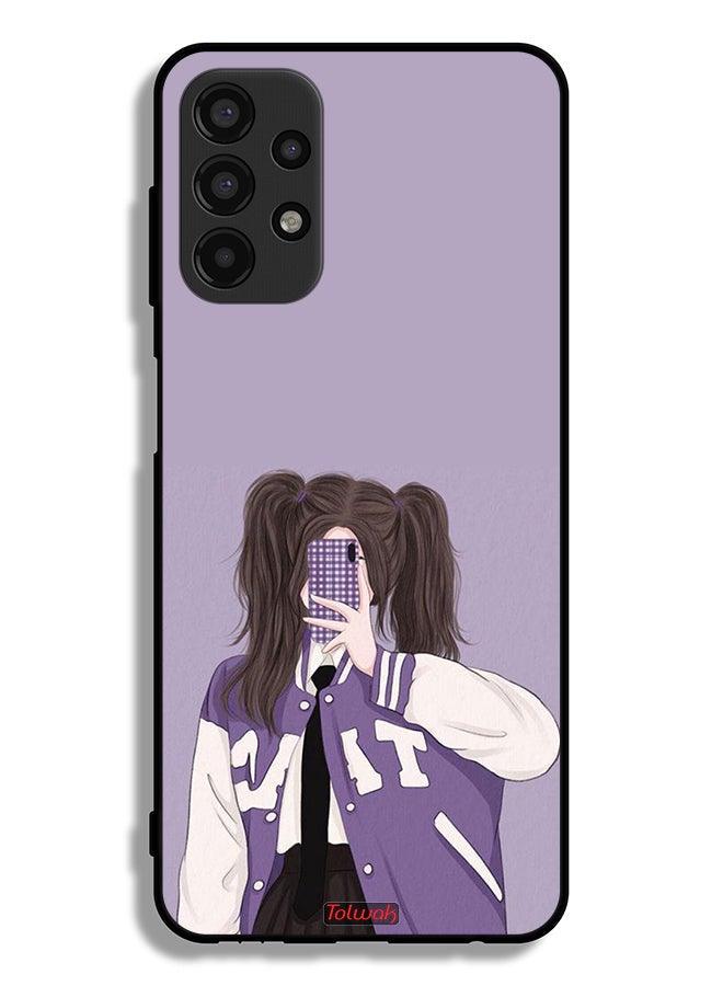 Tolwak Samsung Galaxy A13 4G Protective Case Cover Making Selfie - Image 1