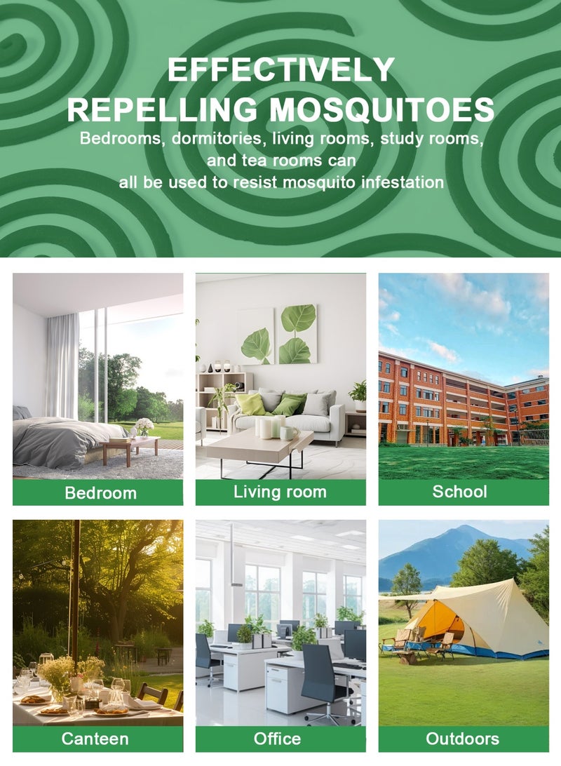 توب ون 60 Pcs لفائف طرد البعوض صندوق للاستخدام في الهواء الطلق استخدام التخييم على سطح باتيو التنزهة - Image 3