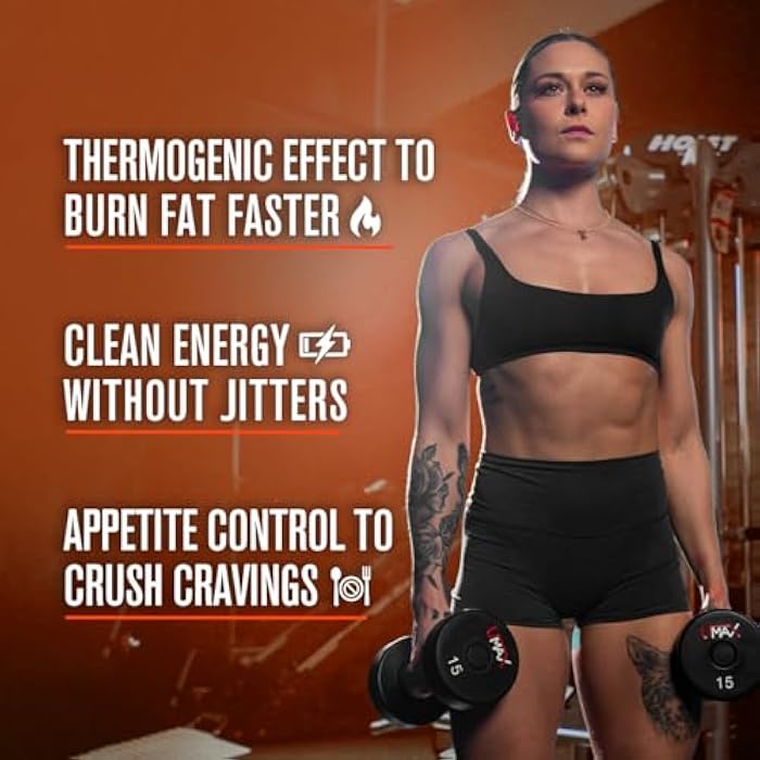 Jacked Factory Burn-XT Clinically Studied Fat Burner & Weight Loss Supplement - Appetite Suppressant & Energy Booster - with Acetyl L-Carnitine, Green Tea Extract and More - 60 Natural Diet Pills - Image 3