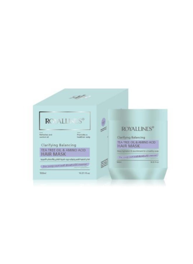 Tea Tree Oil & Amino Acid Clarifying Balancing Hair Mask 500 ml